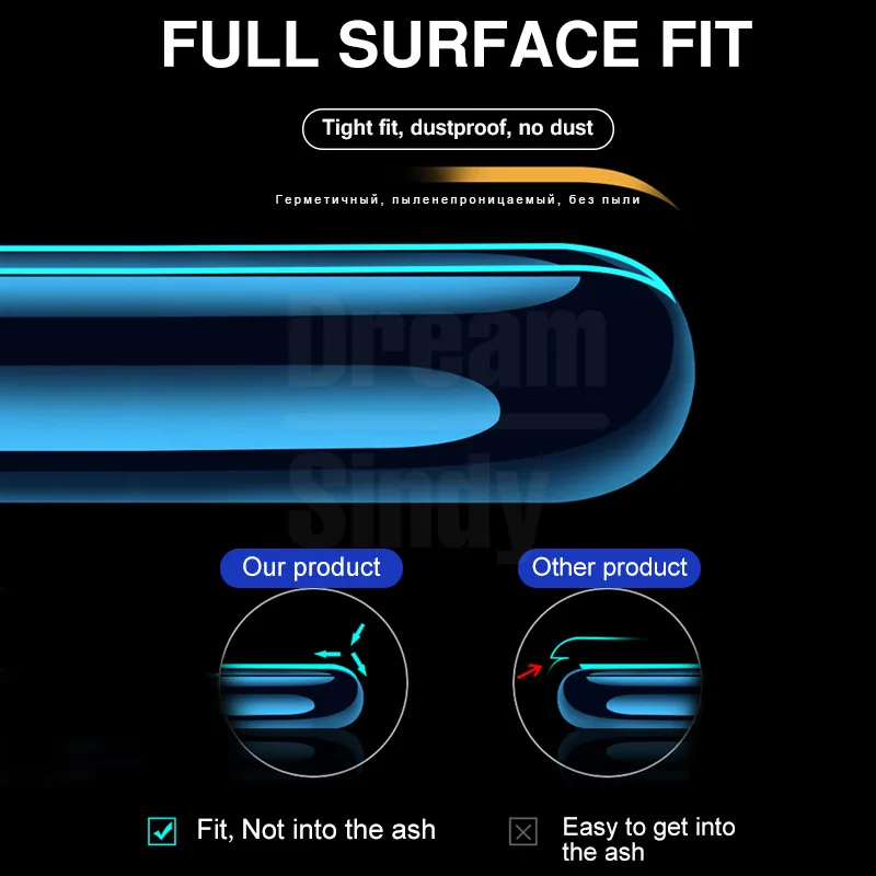3-1 шт 100D Защитная Гидрогелевая пленка для huawei Honor 8x8 9 10 Lite 10i 20 Pro 7a 7c Pro защитная пленка Полное покрытие экрана