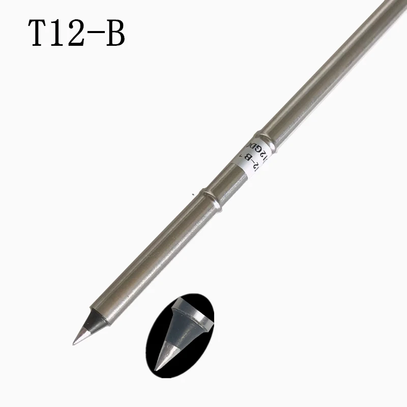 Высокое качество gradeXA-T12 черный паяльник наконечник T12-K KU ILS J02 JL02 BL BC2 Бессвинцовая паяльная головка для паяльной станции Hakko
