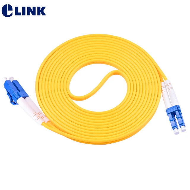 SC-ST cavalier DX 1m 3m 5m SM fibre optique câble Duplex monomode 3.0mm  veste câble fibre optique Teccord livraison gratuite 20pcs - AliExpress