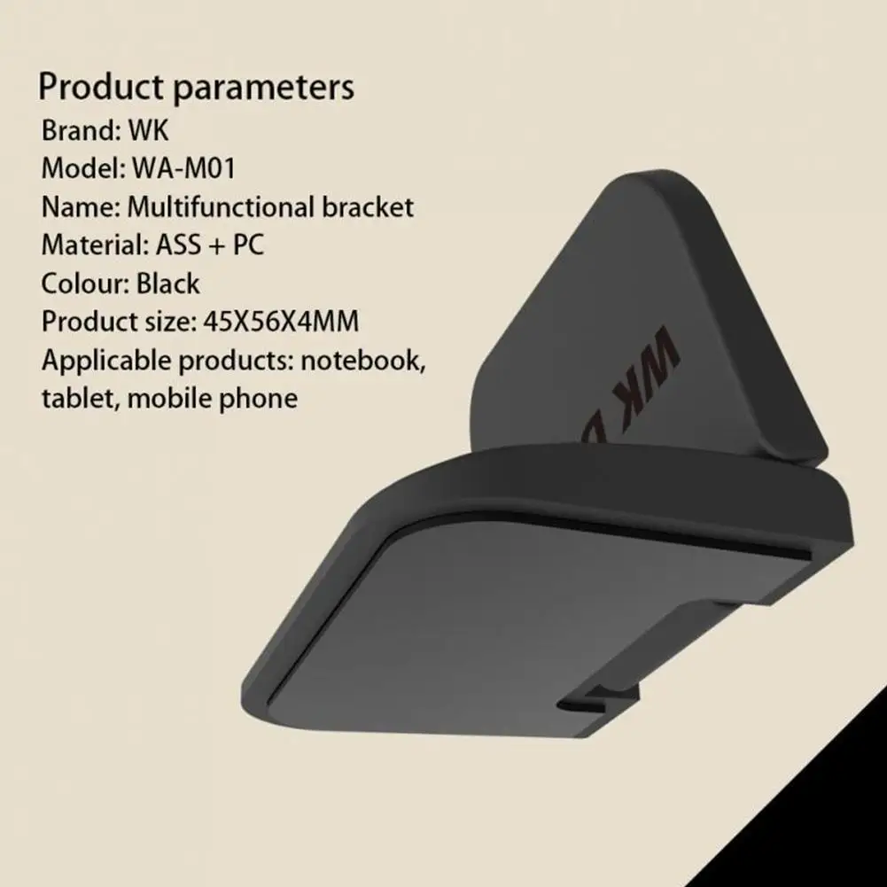 

1PCS Mini Portable Invisible Laptop Holder Adjustable For Laptop Notebook Multifunctional Holder Pair Stand Cooling Foldabl Y8T8