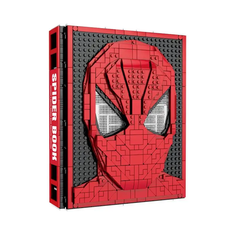 MOC Железный человек паук Коллекция Книга Marvel Мстители Строительные блоки кирпичи игрушки SY1361 SY1461 Xams подарки для детей