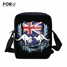 FORUDESIGNS/сумка через плечо для кенгуру с принтами; детские мини-сумки-мессенджеры; женские маленькие сумки через плечо; детские школьные мини-сумки; Bolsa