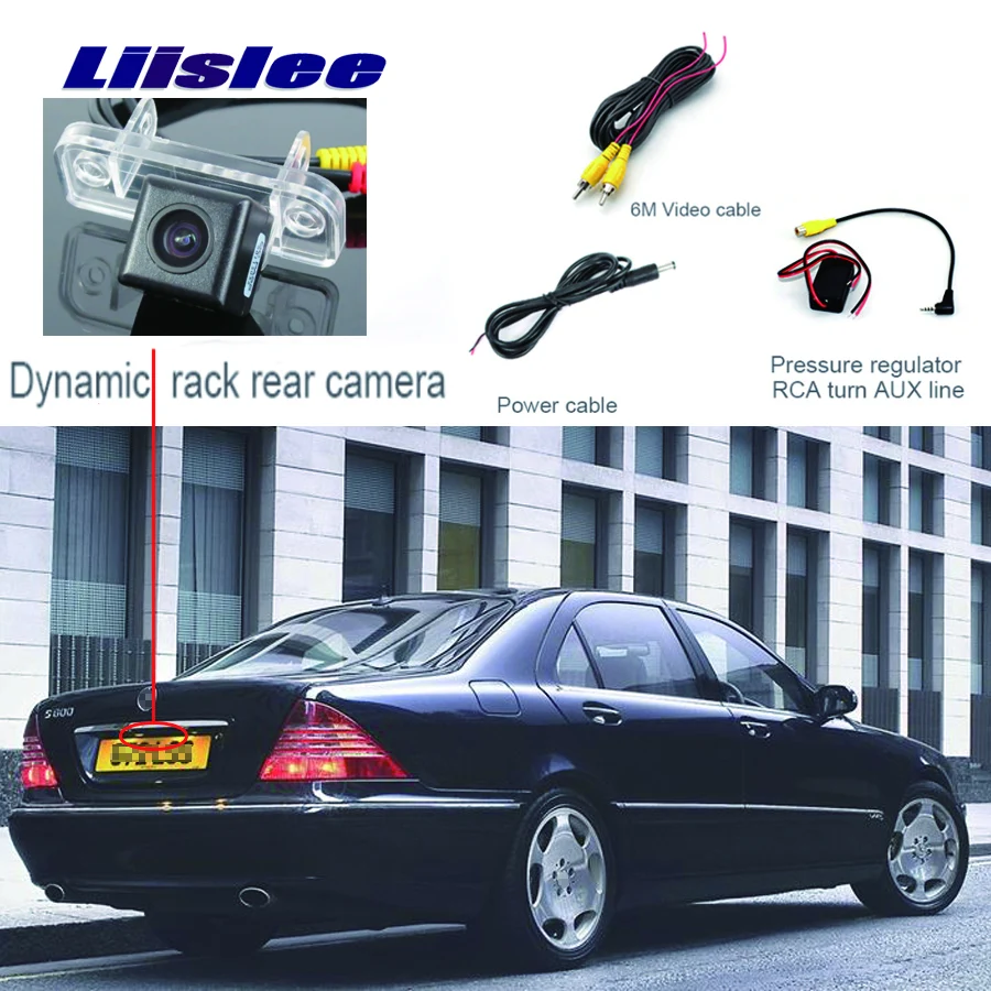 Liislee для Mercedes Benz W220 1998 1999 2000 2001 2002 2003 2004 2005/камера заднего вида парковочная камера ночного видения