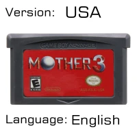 32 бит видеоигры картридж Консоли Карты для nintendo GBA матери серии - Цвет: Mother 3 USA