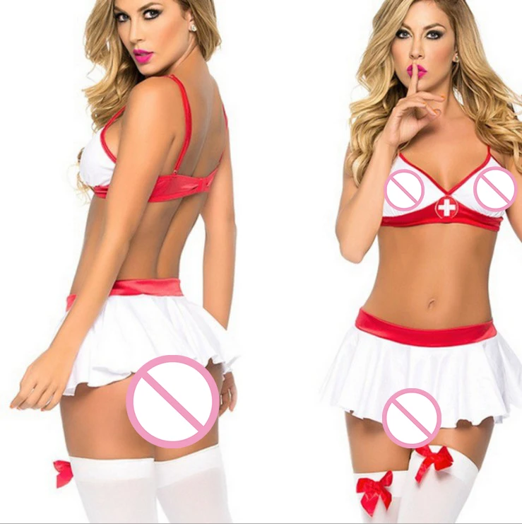 Соблазнительное белье для косплея костюмы медсестры для косплея Babydoll кружевное эротическое нижнее белье сексуальное эротическое платье секс одежда Экзотическая одежда