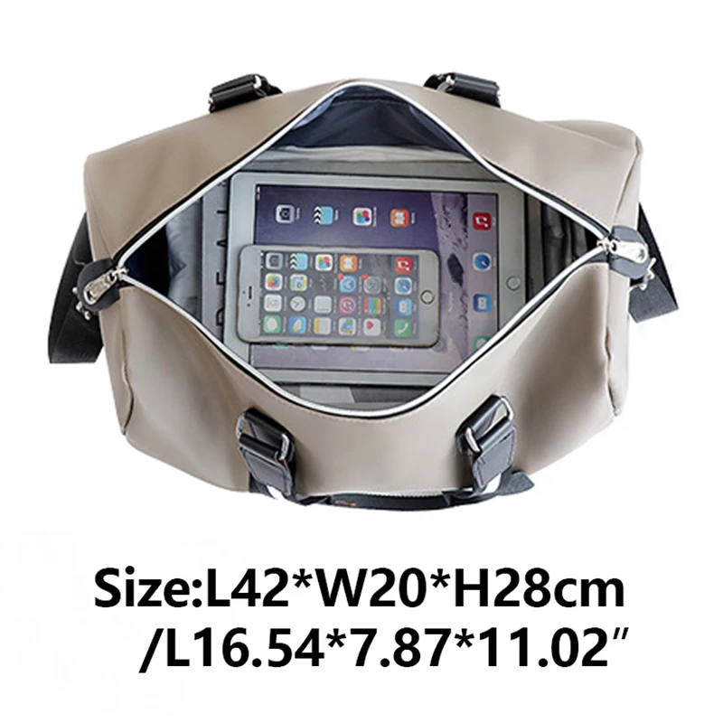 Women's Travel Yoga Handbags Training Sports Gym Bag Waterproof Fitness Shoulder Nylon Crossbody Bags Women Sac De Sport