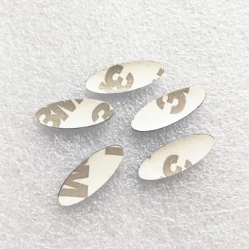 

5pcs 18X7mm/ 20X7mm Oval car key badge for FORDcar remote Emblem for folding flip remote key shell sticker