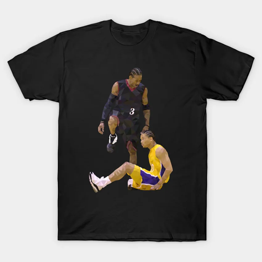 Футболка Allen Iverson Step Over Tyronn Lue футболка финалы step over tyronn lue ai ответ | Мужская одежда