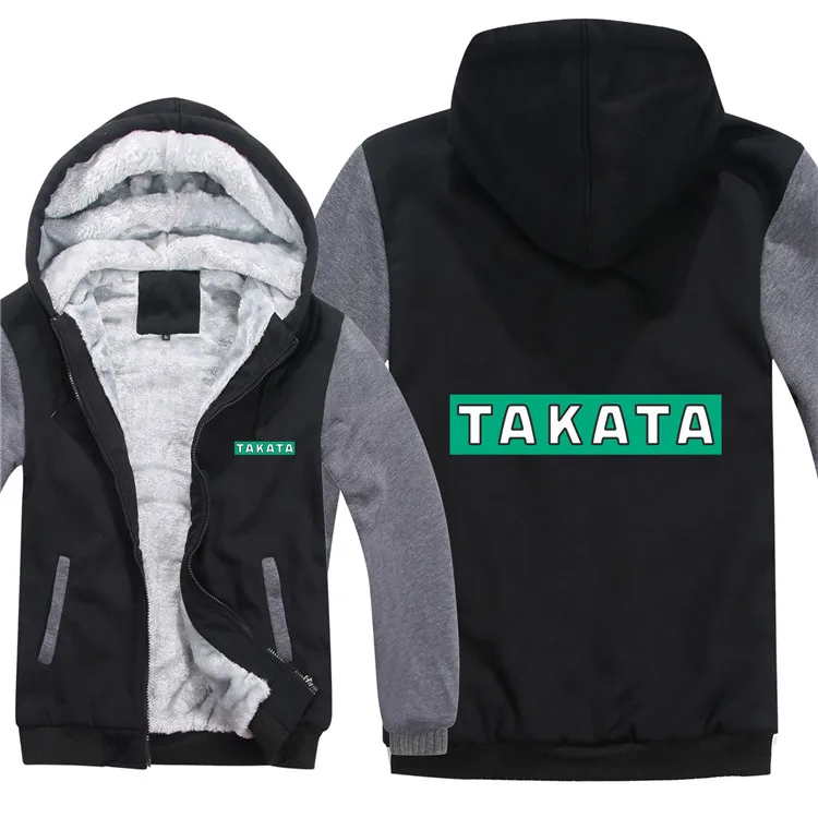Зимние спортивные толстовки Takata, мужское модное пальто, пуловер, шерстяная куртка с подкладкой, спортивные толстовки Takata, худи, HS-092 - Цвет: as picture