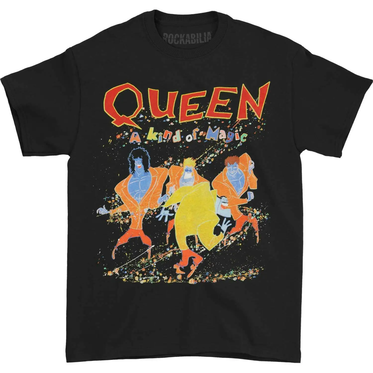 Queen Для Мужчин's King Of футболка &quotМагия&quot маленький черный | Мужская одежда