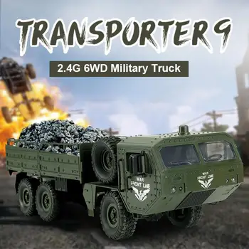 

JJRC Q75 RC Car 1:16 2.4Ghz Radio Control Car Military Car Off-road Rock Crawler RC Vehicles Toys for Boys Gifts vs HG P801 P802