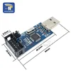 Плата адаптера с 10Pin на 6 Pin + USB программатор USBASP USBISP AVR ATMEGA8 ATMEGA128 ATtiny/CAN/PWM 10Pin, модуль провода DIY, 1 комплект ► Фото 3/6