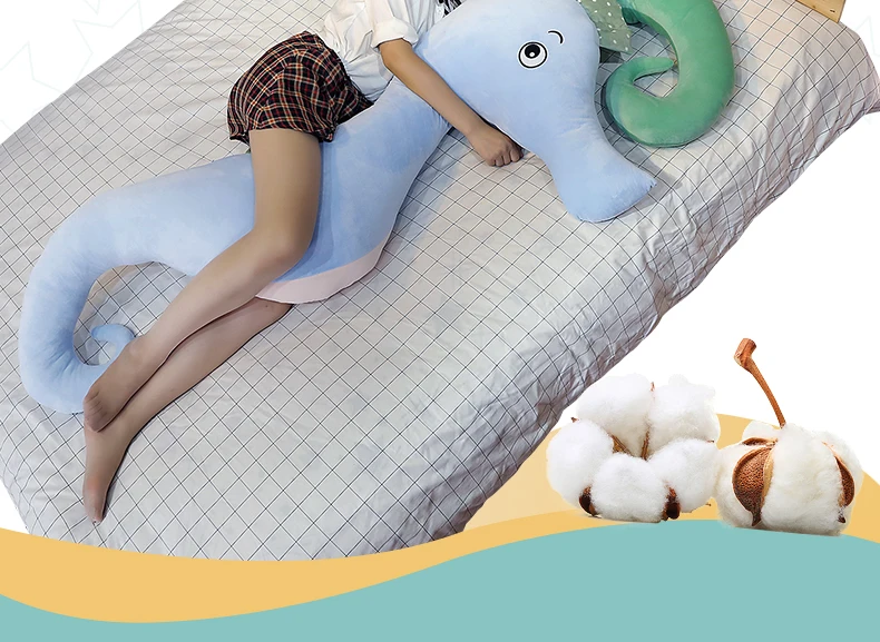 cute cartoon seahorse plush toy giant accompany sleeping pillow colorful sofa bed cushion doll big doll for children girl gift decoration 63inch 160cm DY50675 (10)