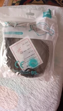 Mascarillas negras ffp295 para adultos, 5 capas, fpp2, certificado CE, ffp2reutilizable, ffp3, 5-100 Uds.