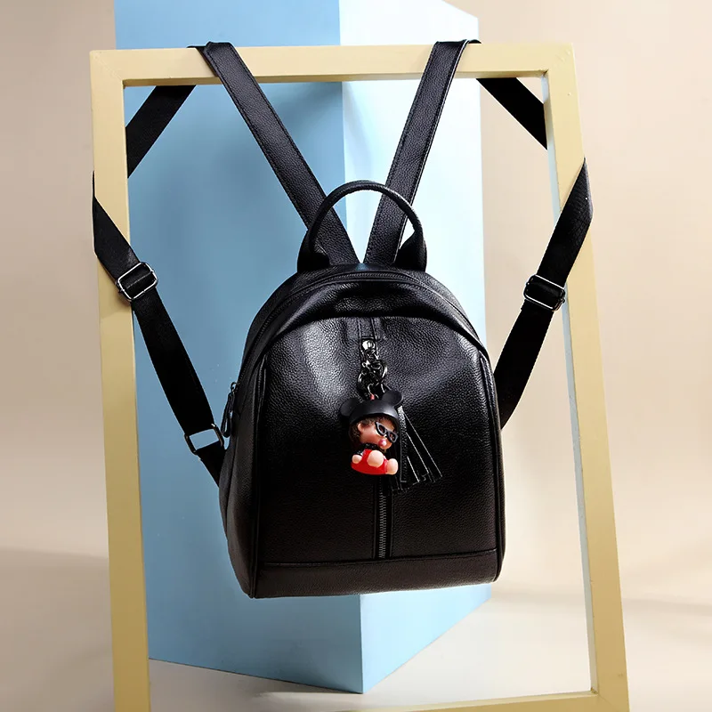 

New Style Rivet Simple Backpack Korean-style Fashion Fashion Backpack WOMEN'S Bag Backpack Schoolbag Women's