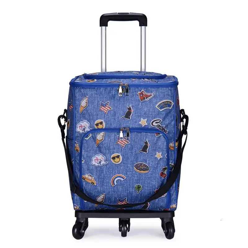 Carito Plegable Cozinha Carro La Compra De Courses Avec Roulettes Chariot Roulant Mesa Cocina стол для покупок Кухонная Тележка - Цвет: MODEL J