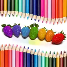 Высокое качество Искусство карандаш для рисования скетчей 12/24 Цвет на масляной основе карандаши для рисования набор для детей художника