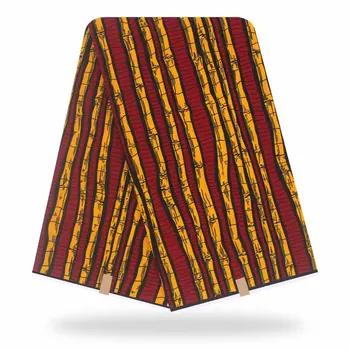 

African real wax print fabric 6 yards Cotton Ankara Nigeria Ghana real wax for patchwork sewing african dresses