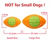 He916fea5067946cebc3aad16fb6d74a6p.jpg CAITEC Dog Toys Football for Dogs Floatable Squeaky Hard and Firm Fit for Outdoor Throwing Suitable for Medium to Large Dogs