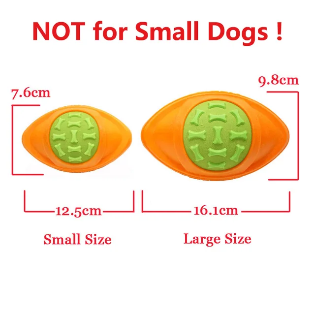 He916fea5067946cebc3aad16fb6d74a6p.jpg CAITEC Dog Toys Football for Dogs Floatable Squeaky Hard and Firm Fit for Outdoor Throwing Suitable for Medium to Large Dogs