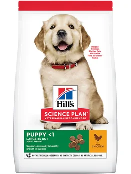 

HILL'S HILL'S SCIENCE PLAN CANINE PUPPY LARGE BREED CHICKEN for large breed puppies with chicken