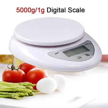 

Said Gross Weight: 220g Size: 18.5*15*4 Accessories Home Kitchen Fashion Electronic Scale Scales 5000g/1g Dining Tool Precision
