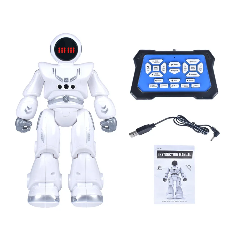 2.4Ghz Remote Control Robot Toys Gesture Induction English Version  Programmable Vector Robot Educational Children's Toy