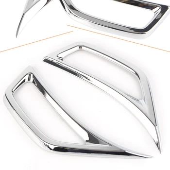 

For Jeep Wrangler JL 2018 Chrome Car Side Air Vent Intake Cover Trim ABS Plastic 2pcs