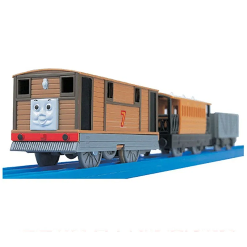 Такара TOMY автомобильный поезд рельс TRACKMASTER грузовики с моторизованным Виктором Роки Эдвардом Гордоном Джеймсом Перси Хиро мальчик игрушки