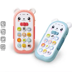 Téléphone jouet pour bébé, Machine à sons et à musique, téléphone électronique pour enfants, jouets éducatifs précoces, cadeau 