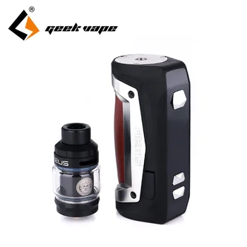 

Original Geekvape Aegis Max 100W Box MOD with 5ml Zeus Atomizer & Zeus Mesh Coil Vaporizer with AS 2.0 Chipset E-cig Vape Kit