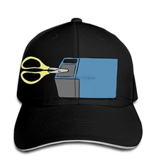 Мужская бейсбольная кепка, тонкая, аниме, Nichijou, ножницы, унисекс, бейсбольная кепка, Женская Бейсболка, бейсболка, кепка, остроконечная