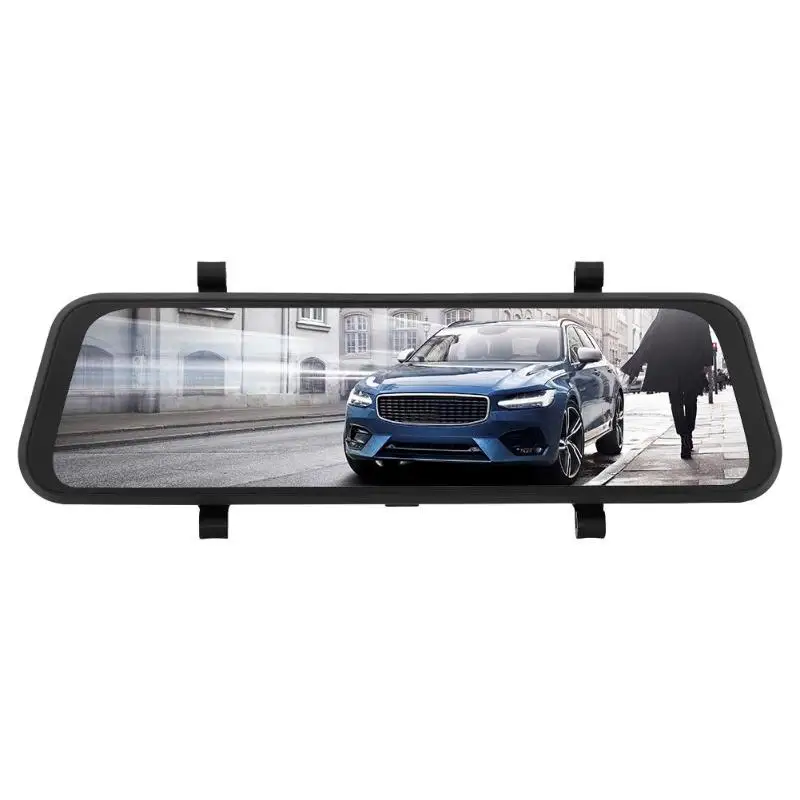 Anytek A7 9,6" 1080 P HD Автомобильная dvr камера зеркало заднего вида Dashcam двойной объектив поток медиа ночного видения ADAS видеорегистратор