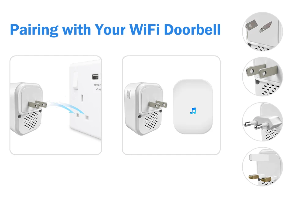 Smart Video Doorbell WiFi Wireless Camera Security Home Intercom Door Bell Two Way Audio HD IR Night Vision Door Phone Camera camera intercom system