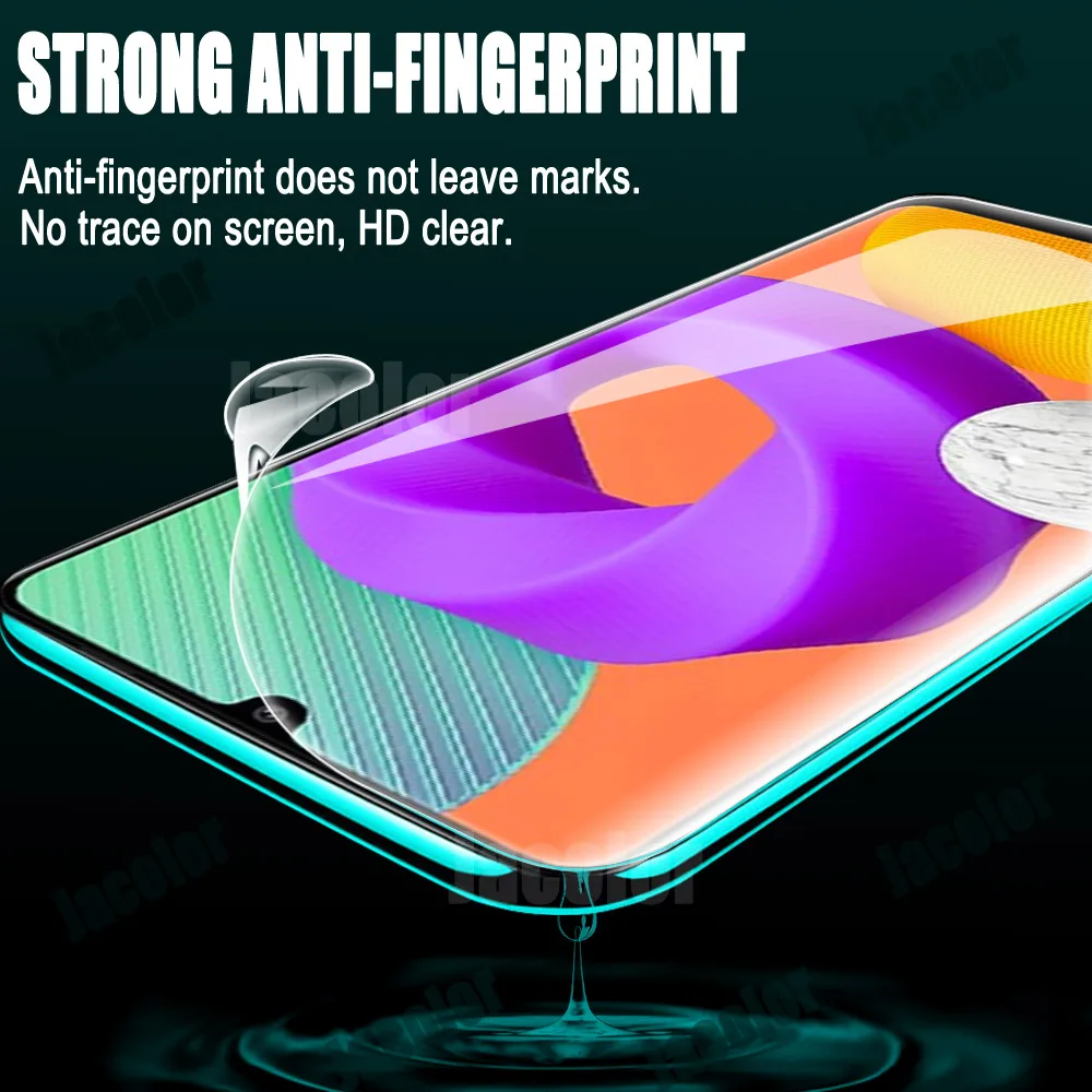 Safety Hydrogel Film For Samsung Galaxy M42 M32 M22 M12 4G/5G Back Screen Protector Camera Glass Samsumg M 42 32 22 12 Gel Film cell phone screen protector