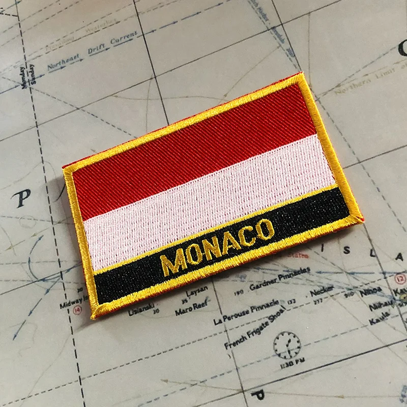 Toppa Termoadesiva Con Bandiera Nazionale Della Macedonia – Ricamata, Dimensioni 9x6 Cm, Per Jeans, Giacca, Zaino E Borsa, Personalizza I Tuoi Vestiti