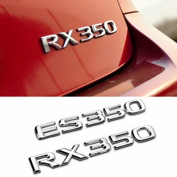 

3D Zinc Alloy Fashion Car Sticker For Lexus IS200 IS250 NX200 RX270 ES200 GS400 CT200H Auto Rear Trunk Sticker Accessories