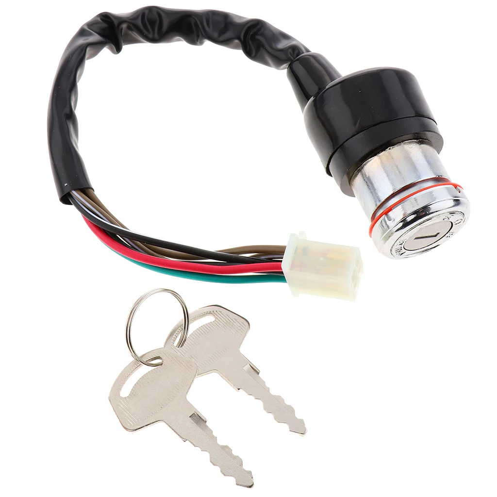 Motorcycle Lock Ignition Switch with Keys 6-wire On/Off for Suzuki GN 125 Motorcycle Lock Ignition Switch with Keys 6-wire On/Off for Suzuki GN 125