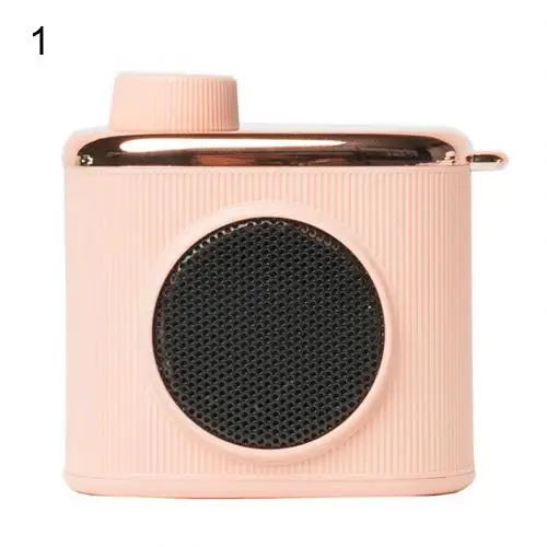 Pink 1 3 размера беспроводной Bluetooth 4,0 динамик Настольный смарт-динамик креативный мини открытый удобный подарок - Цвет: Pink 1