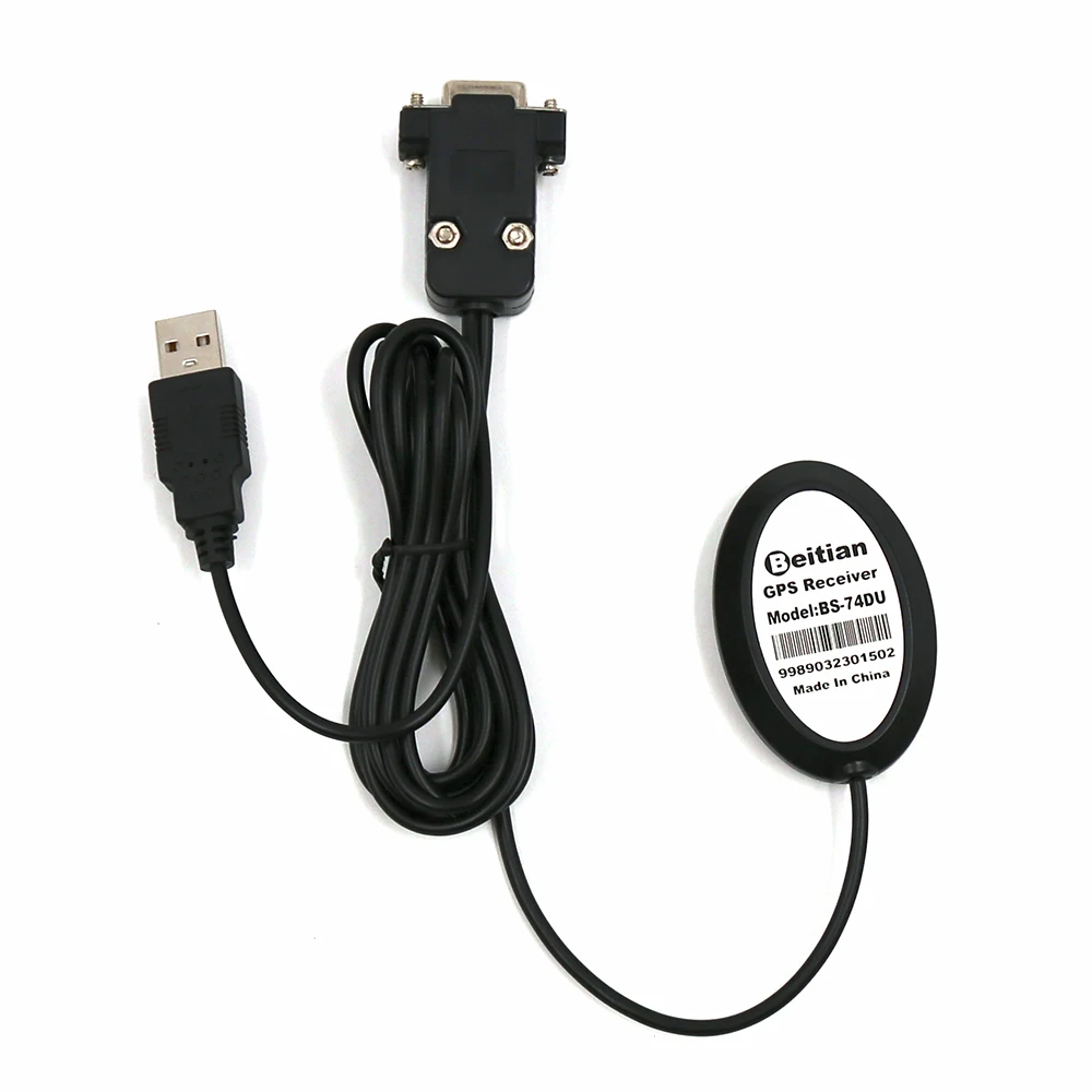 BEITIAN DB-9 женский+ USB 2,0 Мужской Магнитный нижний Ubx G7020-KT водонепроницаемый IP67 RS-232 Уровень 1 Гц 5,0 в gps приемник BS-74DU