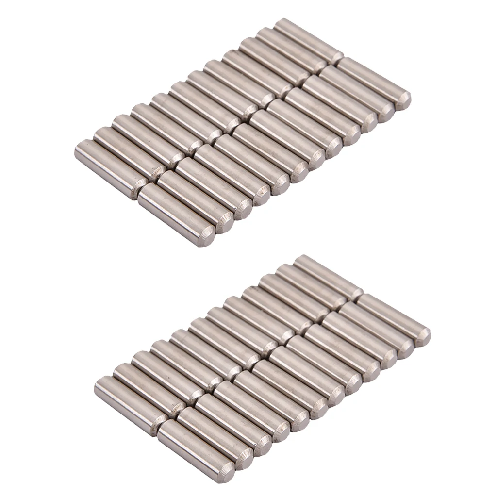 MagiDeal 48 шт. электрическая гитара Humbucker Пикап полюс Slug магнит стержни|Детали и