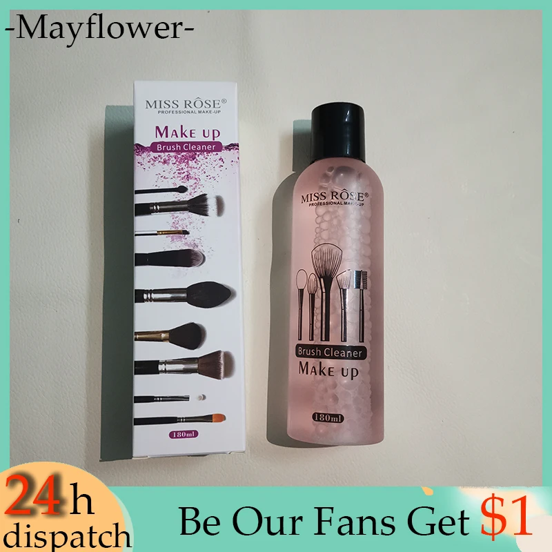 

180ml Quickly Cleaning Makeup Brush Liquid Cleaner Professional Dirt Sponge Puff Cleaner Remover Tool Fast Washing Cosmetic Tool