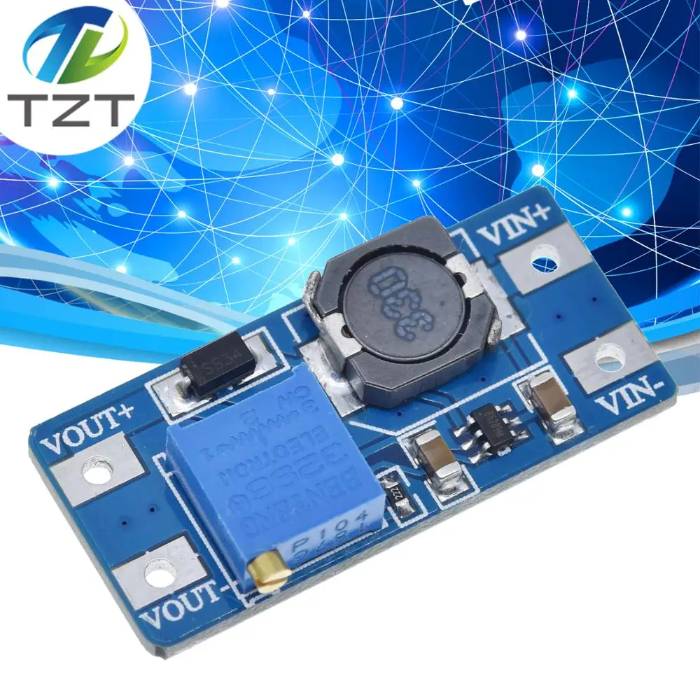 20 шт./лот MT3608 2A Max DC шаг вверх Мощность модуль усилителя модуль|power module|dc-dc step upstep up |