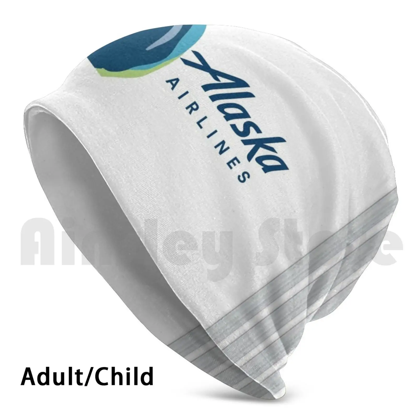 Berretti Alaska Cappello Lavorato A Maglia Hip Hop Alaska Aereo Aereo Aereo Aereo Fly Flying Pilot Captain Boeing Airbus Cessna