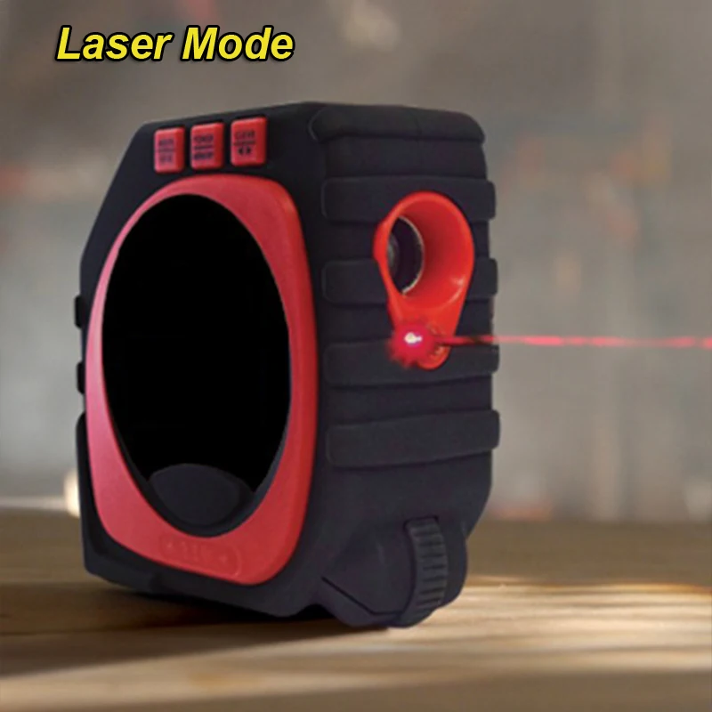 Multi-function Tape Measure Digital Laser Rangefinder Roller Cord Ruler 3 in 1 Distance Round Irregular Shape Measurement Tool Multi-function Tape Measure Digital Laser Rangefinder Roller Cord Ruler 3 in 1 Distance Round Irregular Shape Measurement Tool