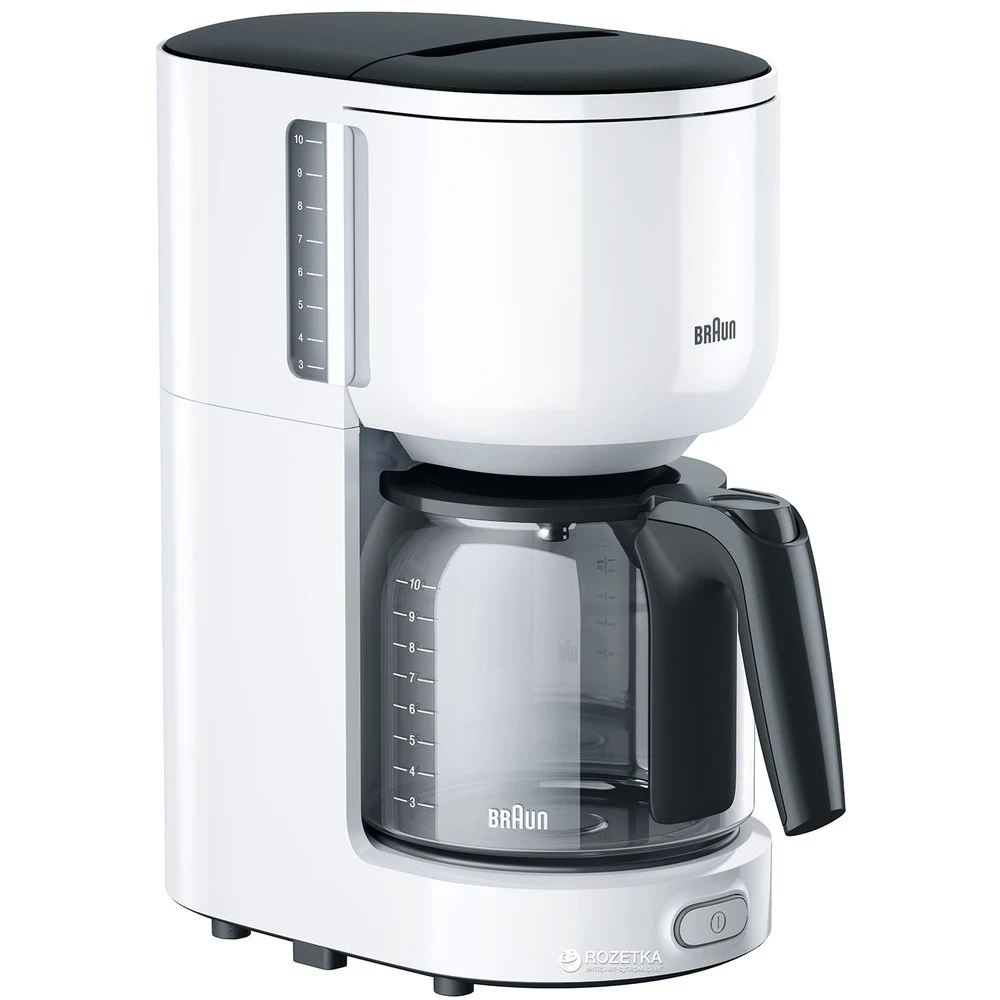 Кофеварка Braun KF 3100 WH|Кофеварки| |
