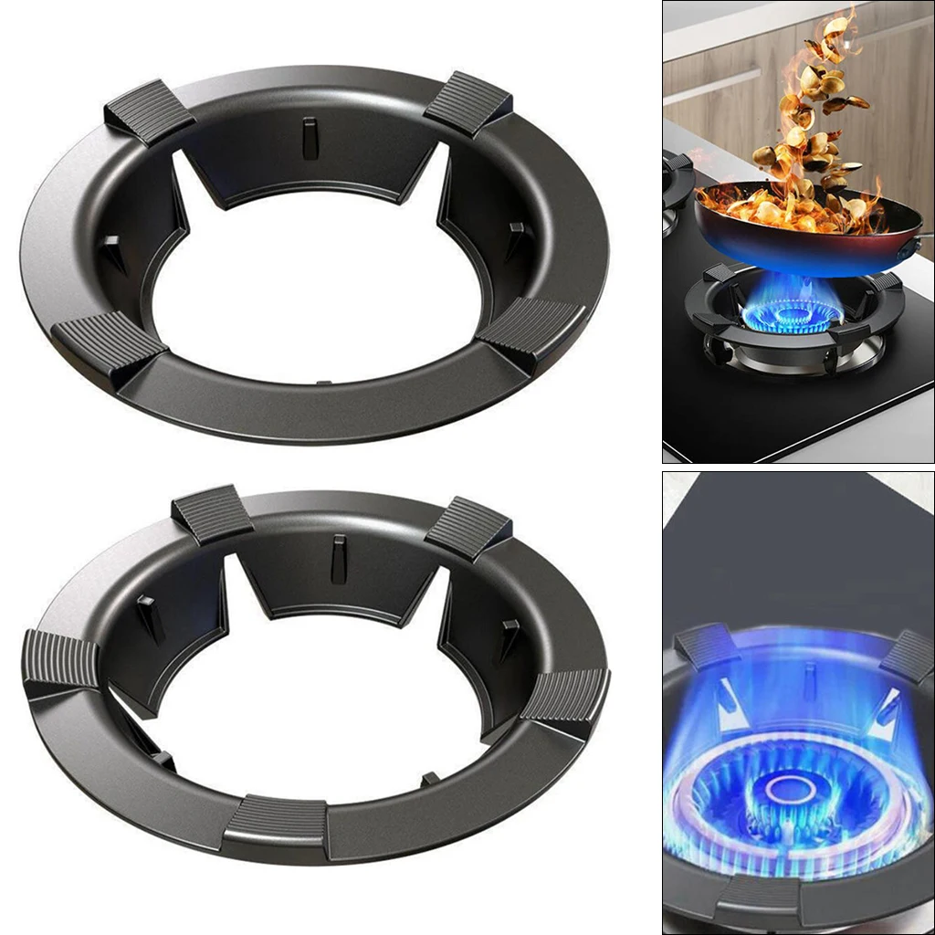 Cast Iron Energy Saving Gas Stove Cover Windproof Wind Shield for Cooker Pan Support Rack Pot Cooktop | Дом и сад