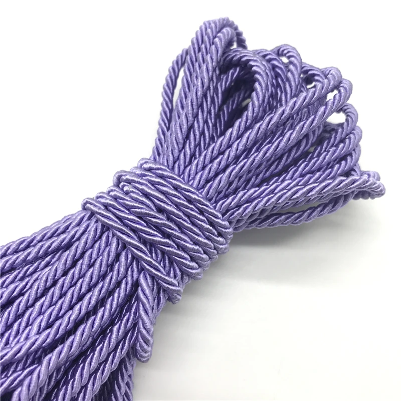Paracord Rope 5mm 3-Strand Polypropylene Rope Home Decoration Accessories Bracelet Rustic Home Decor 5yards polypropylene rope