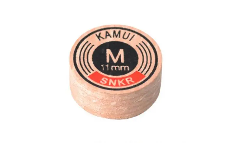 KAMUI бильярдный кий 11 мм/14 мм наконечник высокого качества 6/8 слоев H/M/S твердость бильярд, наконечник с прозрачными прочными бильярдными аксессуарами - Цвет: yellow-M-11mm