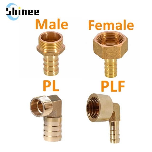 Tuyau en laiton Raccord Hose Barb Tail - Bsp Male Connector Joint